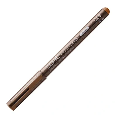 Bild av Copic multiliner brun Pen 0.03 tips