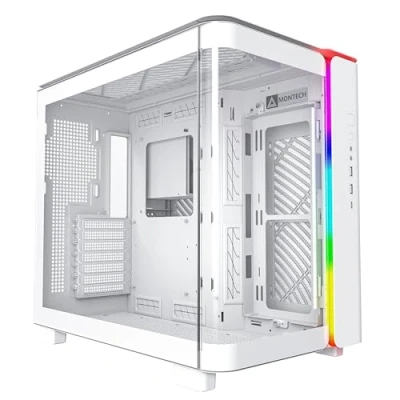 Bild av Montech KING 95 Midi Tower, Tempered Glass, ARGB weiß