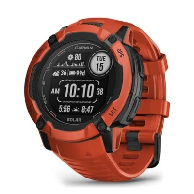Bild av Garmin Instinct 2X, Solar, Smartwatch, Röd