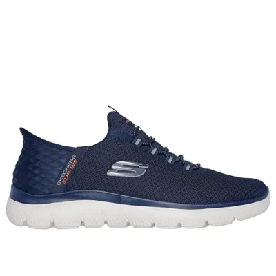 Bild av Skechers Men&#039;s Summits High Range Slip in Loafer, Navy, 15 Wide