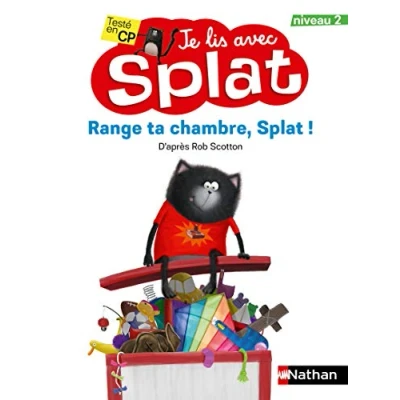 Bild av Range ta chambre, Splat Je lis avec CP Niveau 2 Dès 6 ans (14)
