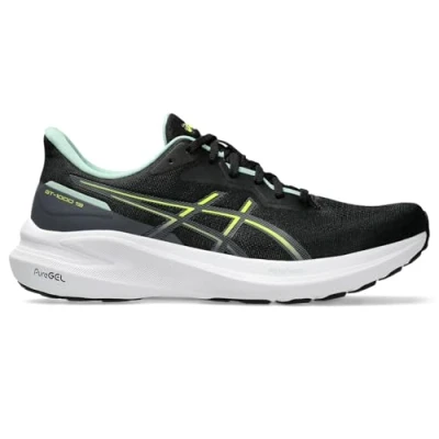 Bild av Asics Löparskor stabilitet, Storlek: 42, Black safety yellow Konstmaterial