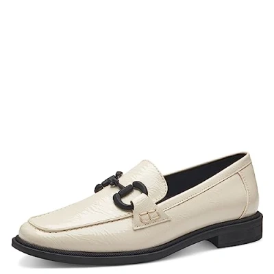 Bild av MARCO TOZZI Damtofflor 2 24205 41, Cream Pat Cb, 38 EU