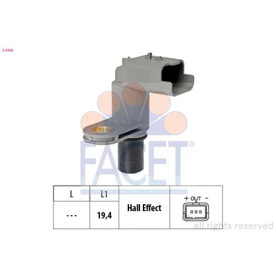 Bild av Sensor, kamaxelposition Facet 9.0468