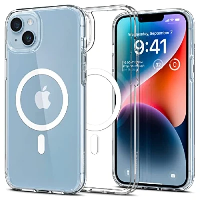 Bild av Spigen för iPhone 14 Plus Skal Ultra Hybrid MagFit Case Kompatibel med MagSafe Wit