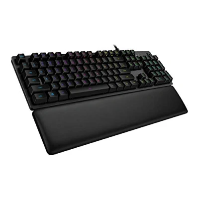 Bild av Logitech G513 Carbon RGB GX Brown US Gaming Tangentbord Amerikansk Engelska Svart