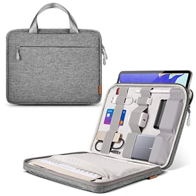 Bild av Inateck Laptopväska fodral kompatibelt med iPad Pro 12.9 M2 2022 M1 2021, MacBook 13 M2/M1 20222016, Air 20222018, Surface 9/X/8/7/6/5/4/3 12.3 tum