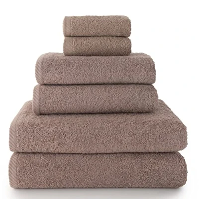 Bild av Towel Pack med 2 Handdukar, Bad eller duschhanddukar och Bidéhanddukar Handduksuppsättning 100% Bomull 500g/m2