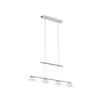 Bild av EGLO ALEANDRO 1 pendlande belysning krom/vit