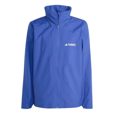 Bild av adidas För Män Terrex Multi Essentials 2 Layer Rain Jacket, semi lucid blue, S