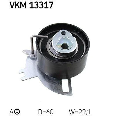 Bild av SKF VKM 13317 Poulie tendeur, courroie crantée PEUGEOT: 308 SW 2, 3008 II SUV, 508 I Berline, CITROËN: DS5 5 portes, C5 3, C4 portes