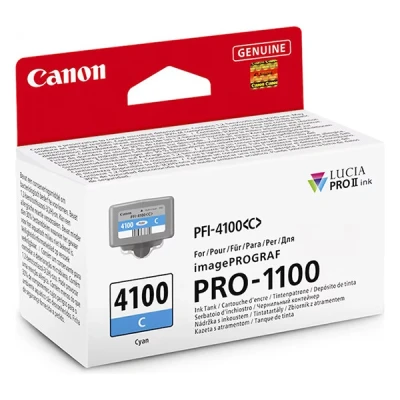 Bild av Canon PFI 4100 / 6778C001 Cyan Bläckpatron Blå