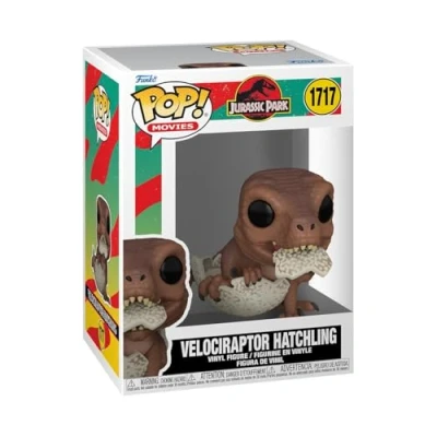 Bild av Funko POP! Filmer: Jurassic Park Hatchling Velociraptor Samlarobjekt vinylfigur Presentidé Officiella varor Leksaker för barn och vuxna Filmfans Modellfigur samlare