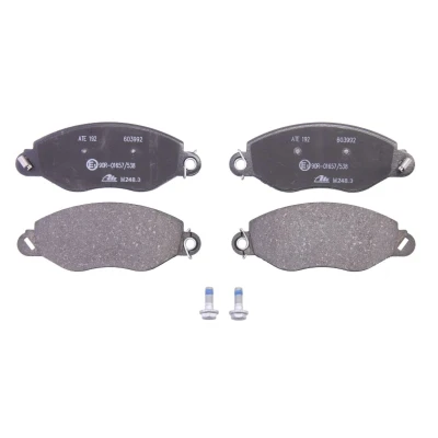 Bild av ATE 13.0460 3992.2 Jeu de plaquettes frein avec indicateur d&#039;usure vis d&#039;étrier FORD: Transit Mk5 Van