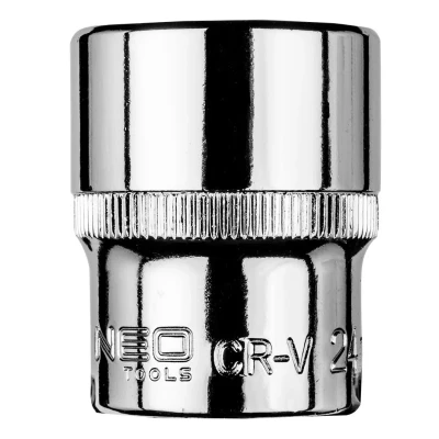 Bild av NEO TOOLS 08 424 Clé à douille 1/2 24 mm Acier chrome vanadium hexagonale
