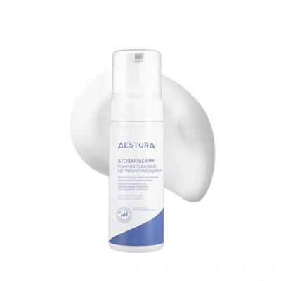 Bild av AESTURA ATOBARRIER365 BUBBLE CLEANSER rengöringsskum för ansiktet med mild syra pH formel Rikt Testat av hudläkare 150 ml