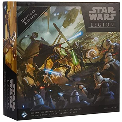Bild av Fantasy Flight Games FFGD4637 Asmodee Star Wars: Legion Clone Wars, grundspel, tablettop, tyska