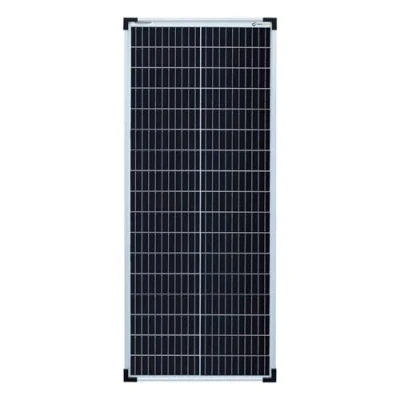 Bild av enjoysolar SolarV högklassig monokristallin solpanel solmodul idealisk för husbilar, trädgårdshus, båt (80 W)