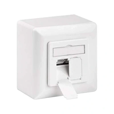 Bild av Goobay 68572 CAT 6a universaldosa inkl. inramningsram