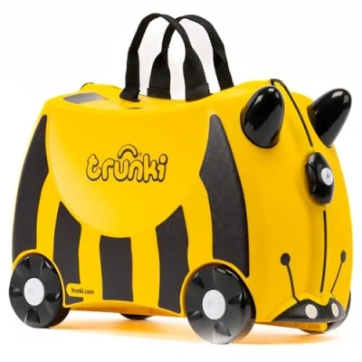 Bild av TRUNKI Koffer Bernard Resväska, 46 x 20.5 31 cm, Gul