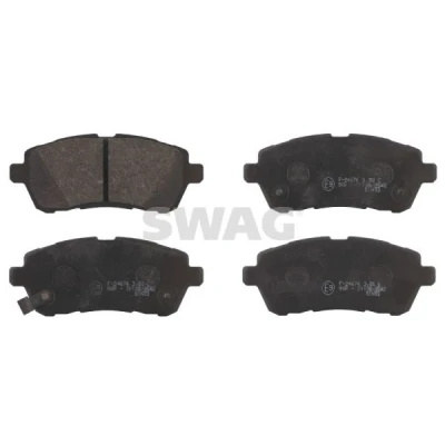 Bild av SWAG 83 91 6771 Jeu de plaquettes frein Essieu avant avec indicateur d&#039;usure MAZDA: 2 3/5 portes, DAIHATSU: Materia, Sirion II