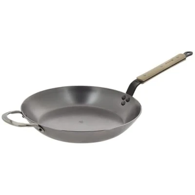 Bild av De Buyer Frying Pan Mineral B Wood ø 24 cm Without non stick coating