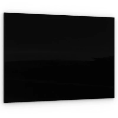 Bild av Allboards magnetisk glastavla, olika storlekar, beskrivbara, lätta att torka av, modern och elegant design 90 x 60 cm svart