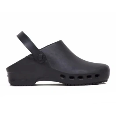 Bild av REPOSA Unisex Eco Clogs och fjädrar, svart, 38/39 EU, EU