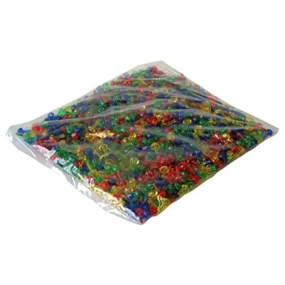 Bild av Lena 35022 pysselset mosaikplugg 10 mm transparent 1000 stycken