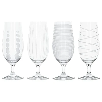 Bild av Mikasa Cheers Set med 4 Ölglas, Kristallglas, Transparenta, 460 ml, C000211