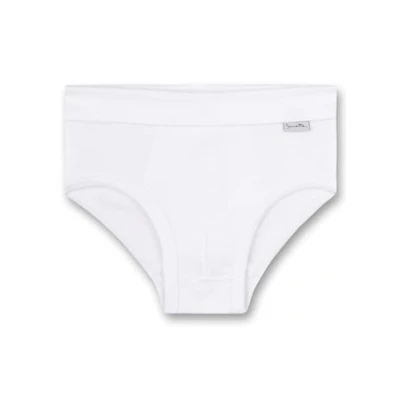 Bild av Sanetta Slip m.Label FR 301100 pojkar underkläder/trosor, Vit (10), 152