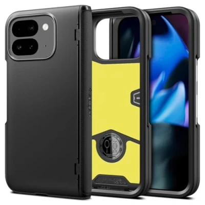 Bild av Spigen Slim Armor Pro Case Kompatibel med Google Pixel 9 Fold [Made for Google] Skal Fodral Svart