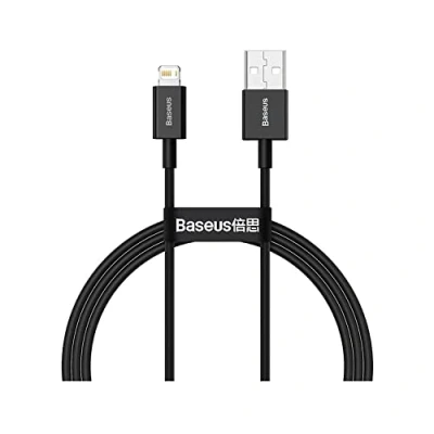 Bild av Baseus Superior Series Cable USB to iP 2.4A 1m (black)