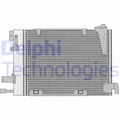 Bild av Kondensor, klimatanläggning DELPHI TSP0225221