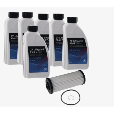 Bild av ZF GETRIEBE 5961.308.602 Jeu de pièces, vidange boîte automatique avec huile, contient un kit complet d’huile VOLKSWAGEN: Tiguan I