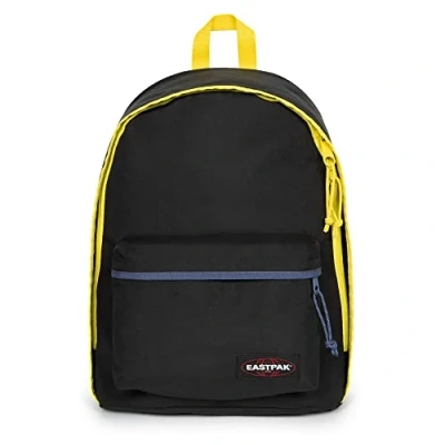 Bild av EASTPAK Out of Office ryggsäck, 44 cm, 27 L, kontrast lime pilot (svart)
