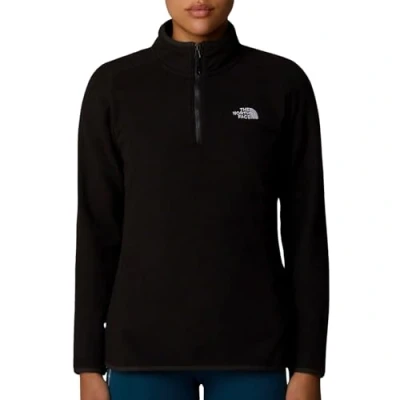 Bild av The North Face Glacier ZIP Fleecetröja, Storlek: XS, Tnf black