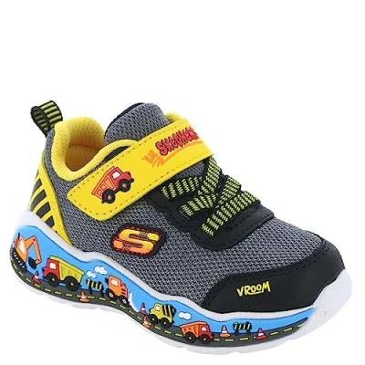 Bild av Skechers Pojkens lekscen Sneaker, Svart, 7 UK Child