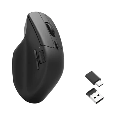 Bild av Keychron M6 Wireless Svart Ergonomisk mus Optic 5 knappar