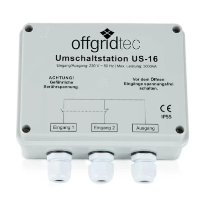 Bild av Offgridtec 10711 Gränslägesbrytare, 3600 W, 230 V, 160 x 145 77 mm