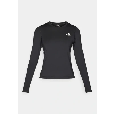 Bild av adidas Performance Train Essentials LONG Sleeve 3STRIPES Workout Långärmad tröja, Storlek: XS, Black/white