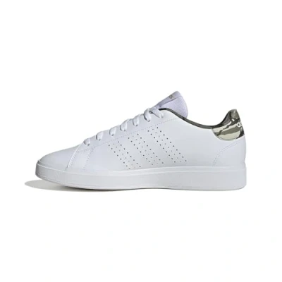 Bild av adidas Advantage Base 2.0 herrskor, moln vitt vit olivstrata, 46 2/3 EU