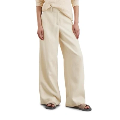 Bild av MARC O&#039;Polo O’POLO ‘GISELE Campaign STYLE’ Pants Tygbyxor, Storlek: 38, Natural cotton