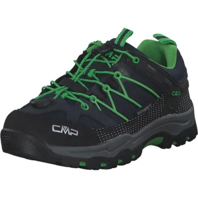 Bild av CMP F.lli Campagnolo Unisex barn Rigel Low Shoe Wp trekking och halvskor för vandring, Blå B Blue Gecko 51ak 38 EU