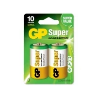 Bild av GP Super Alkaline D batteri 13A/LR20 2 Pack
