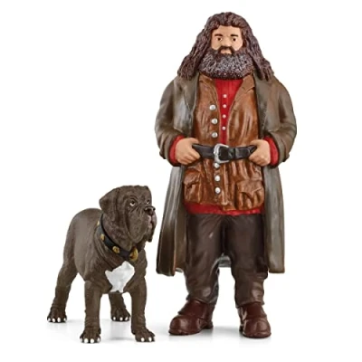 Bild av schleich WIZARDING WORLD Hagrid &amp; Fang, från 6 år, 42638 Leksaksfiguren, 8 x 11,5 13 cm