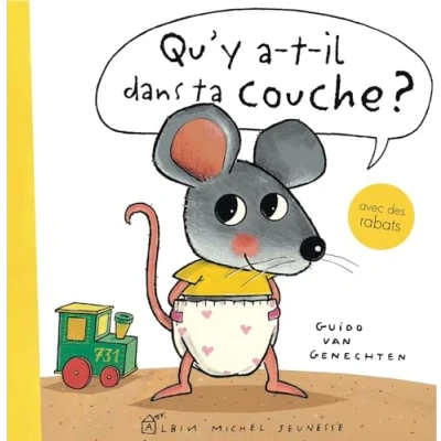 Bild av Qu&#039;y a t il dans ta couche ? Un livre pour passer de la au pot