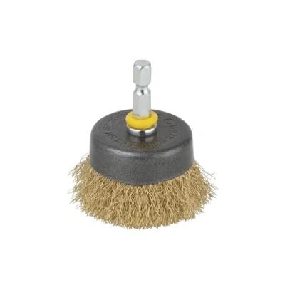 Bild av wolfcraft mässing tråd kopp borste Ø 50 mm, hexagonskaft 6,35 mm (4 tum), 2112000