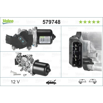 Bild av Vindrutetorkarmotor Valeo 579748