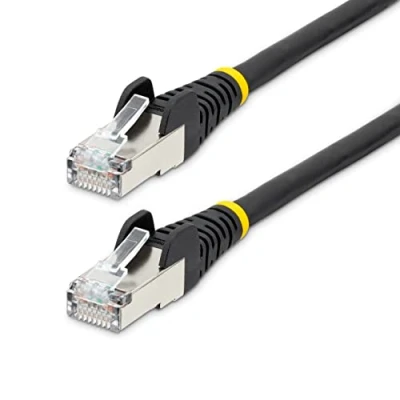 Bild av StarTech.com 1m CAT6a Ethernet Cable 1 m black Svart meter